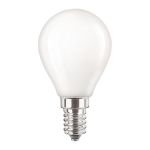 Philips Corepro LED Lustre E14 Sferica Ghiaccio 4.3W 470lm - 827 Bianco Molto Caldo | Sostitutiva 40W