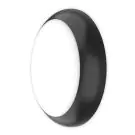 Noxion Bulkhead LED Pro V2 Bianca 12/16/20W 2400lm - 830-840-865 CCT | 325mm - IP65 - Sensore di Movimento e Luce + Il Anello Nero