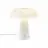 DFTP by Nordlux Glossy Lampada Da Tavolo Marmo e Vetro Bianca | 220mm - Adatto per E14