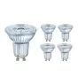 Osram Parathom LED GU10 Spot Chiara 4.5W 350lm - 930 Luce Calda | Dimmerabile - Miglior resa cromatica - 5 pz  - Sostitutiva 50W