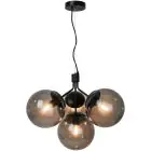 Nordlux Luce pendente Ivona 4x E27 Nero - Metallo | Max. 28W