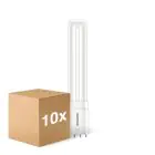 Confezione Multipack 10x Philips Corepro PL-L LED 8W 960lm - 830 Luce Calda -  | Sostitutiva 18W